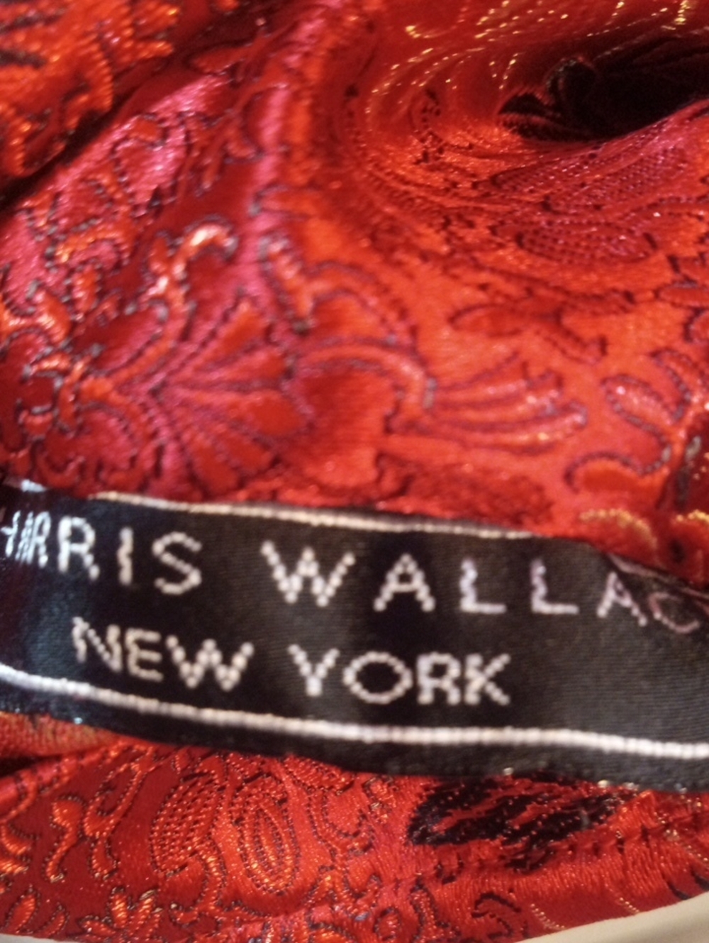 HARRY WALLACE NY ASIAN SILK JACKET - Picture 9 of 9